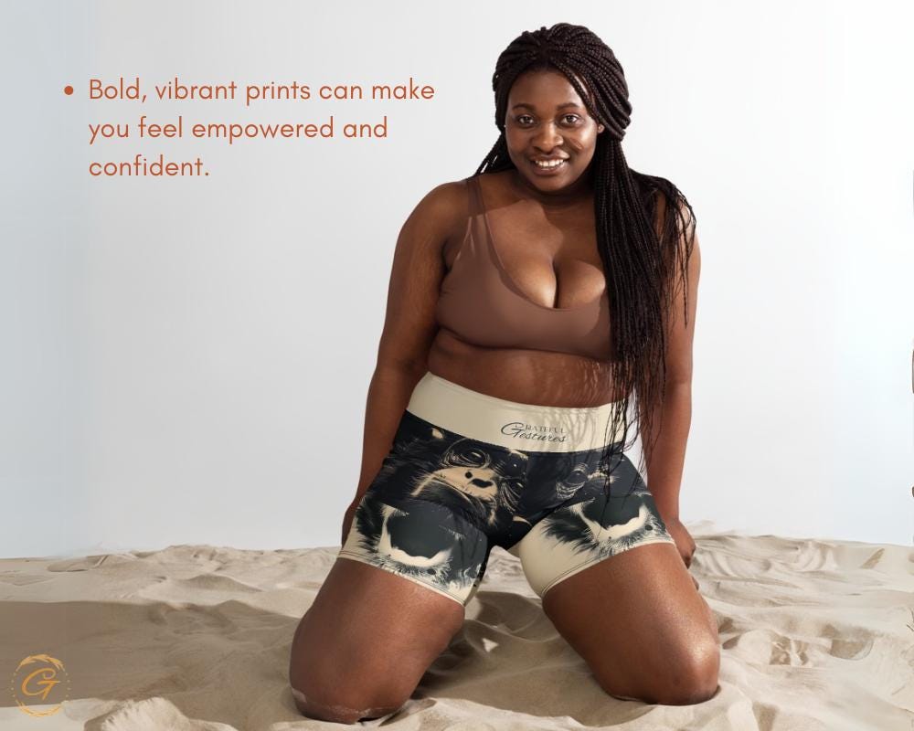 Chimpanzee AOP Yoga Leggings and Shorts - Funny Animal Activewear - High-Waisted AOP Gym Pants for Women - Unique Ideal Gift for Yoga Lovers
