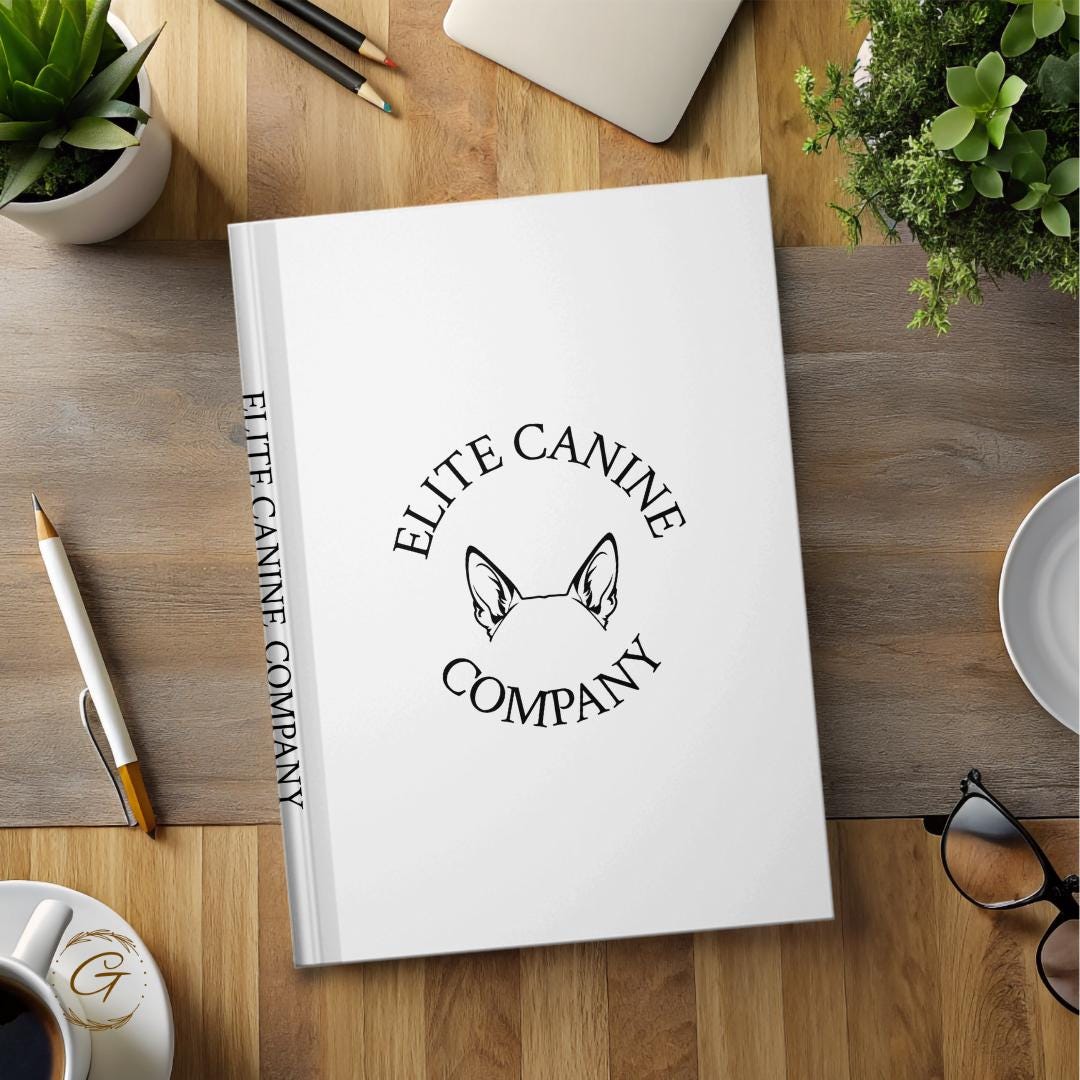 Personalized Elite Canine Company Journal Notebook