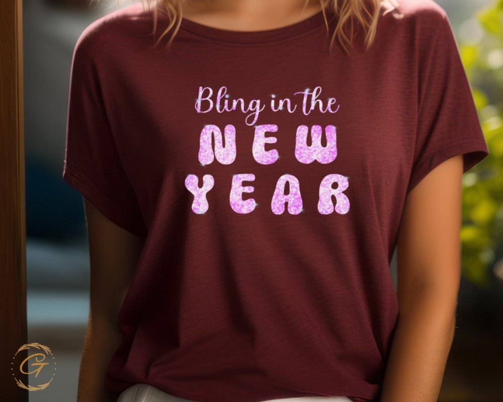 Bling in the New Year stylish statement product type