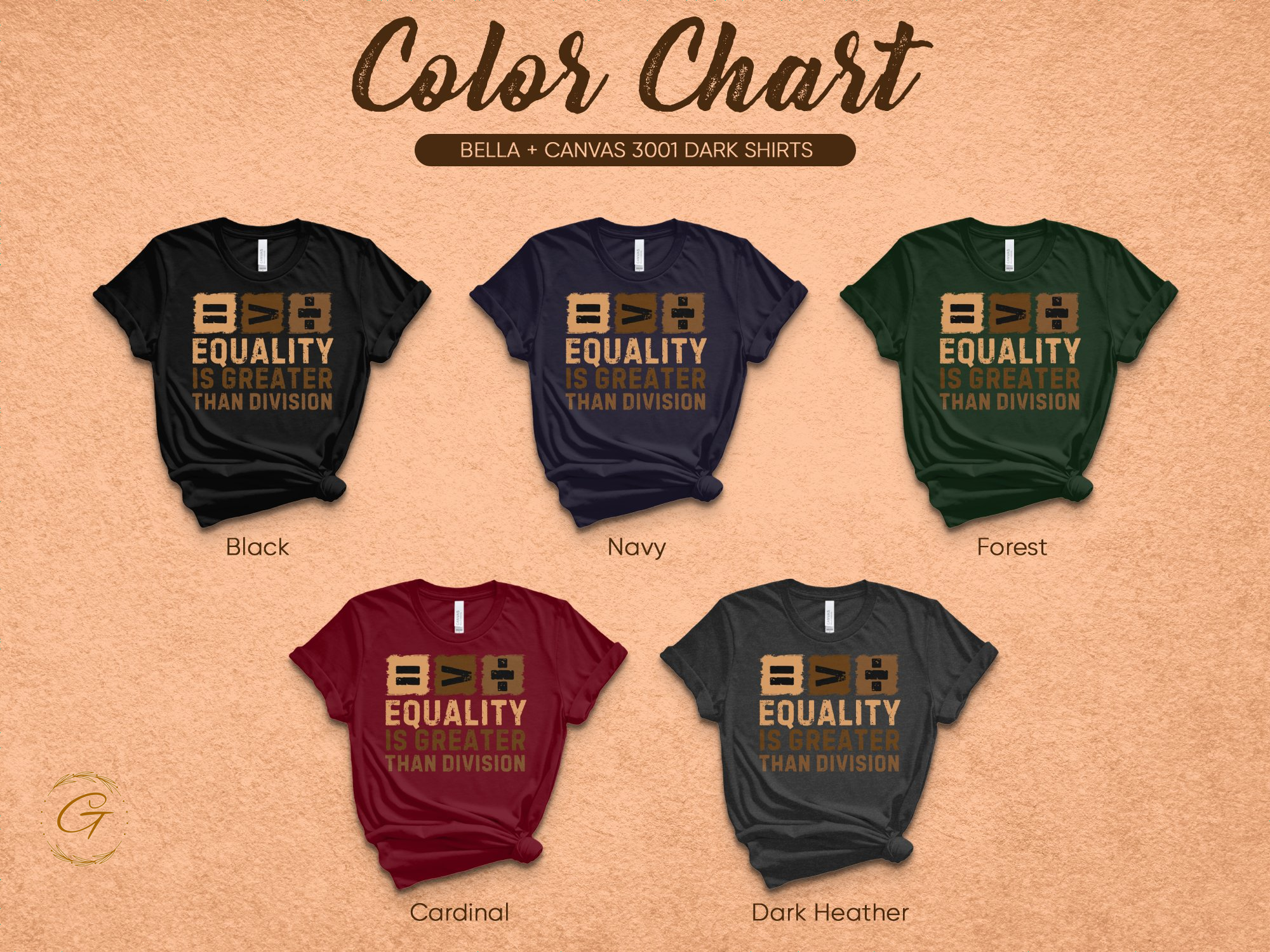 Equality Is Greater Than Division Shirt product type
