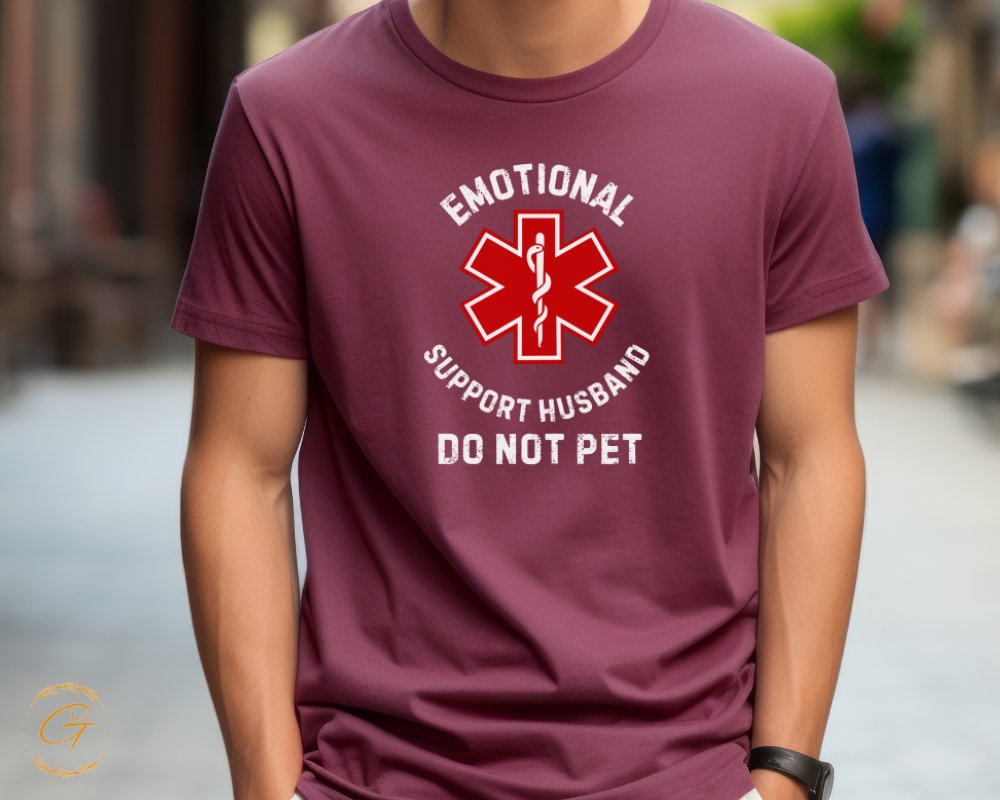 Emotional Support Husband Do Not Pet shirt product