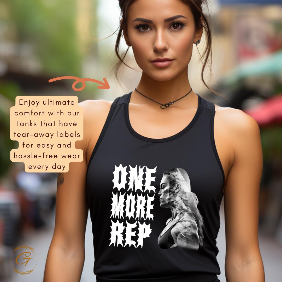 One More Rep Motivational Tank Top