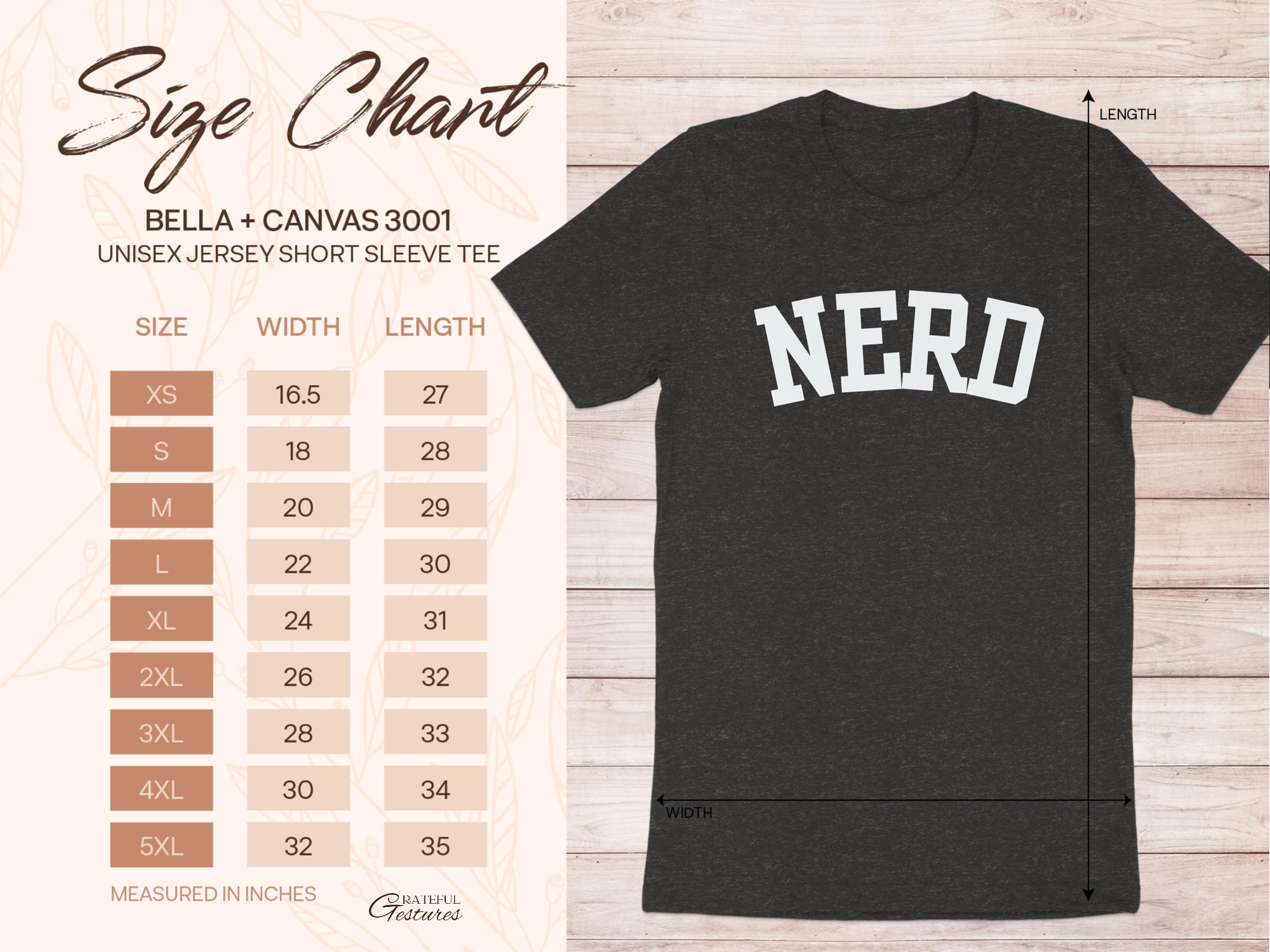Classic Unisex Jersey Nerd Tee Shirt for Casual Wear product type