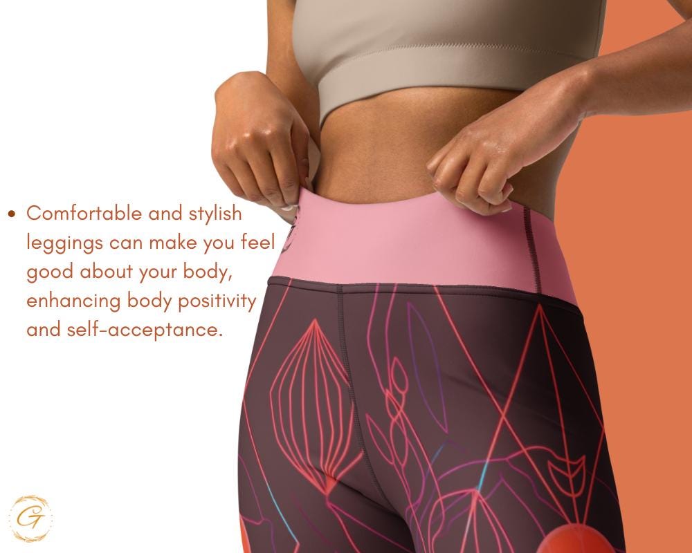 Dryad AOP Design Yoga Shorts and Leggings, Comfortable High-Quality Activewear, Perfect for Workouts Yoga and Everyday Wear, Stretchy Fabric