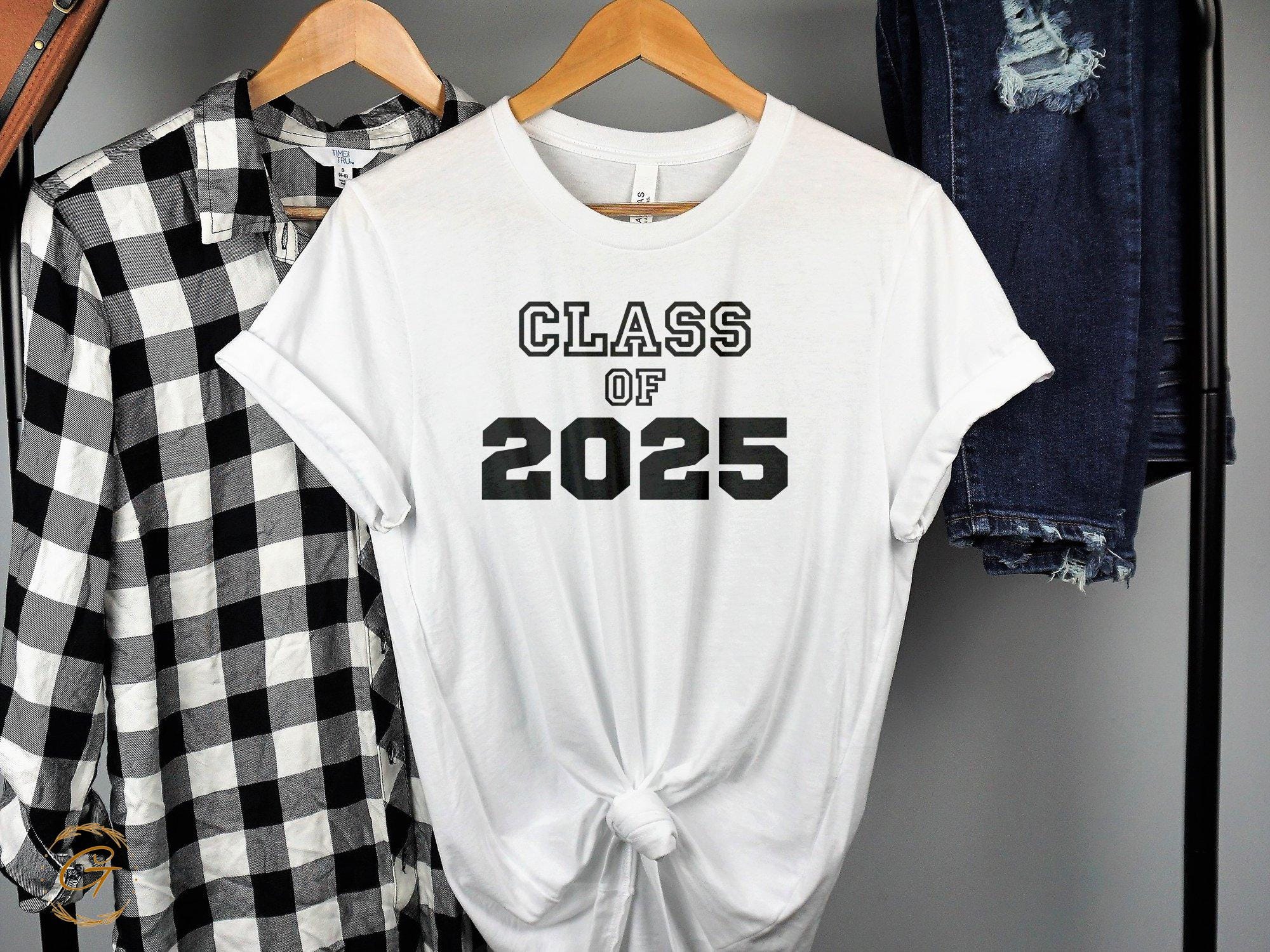 Class of 2025 Graduation T-Shirt, College Graduation Tee
