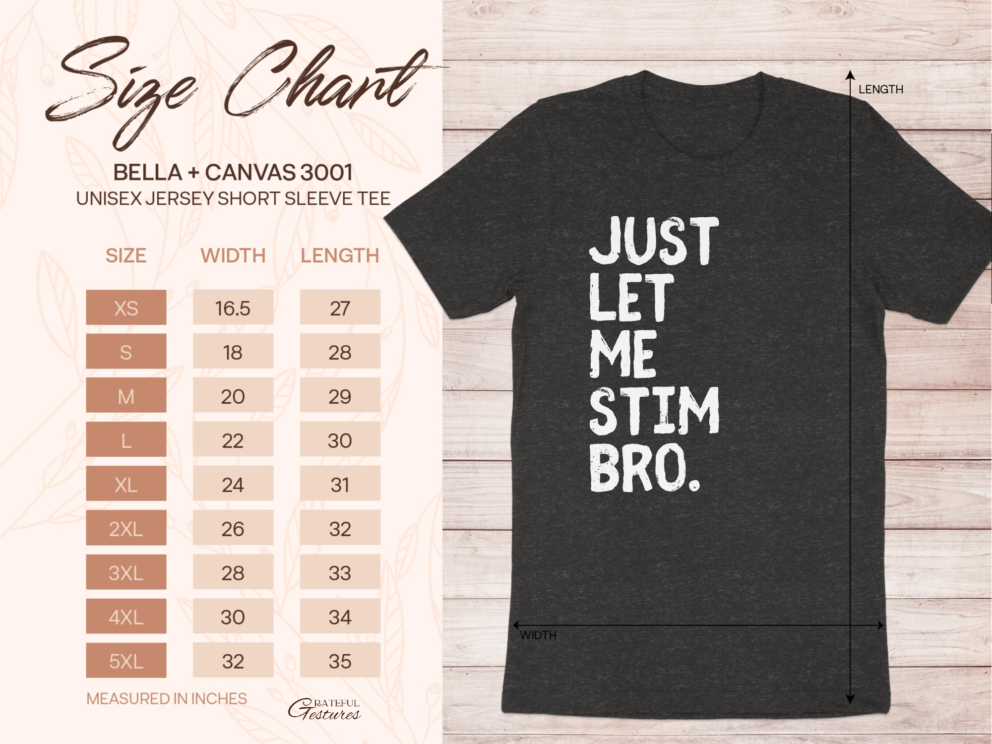 Just Let Me Stim Bro Graphic T-Shirt product