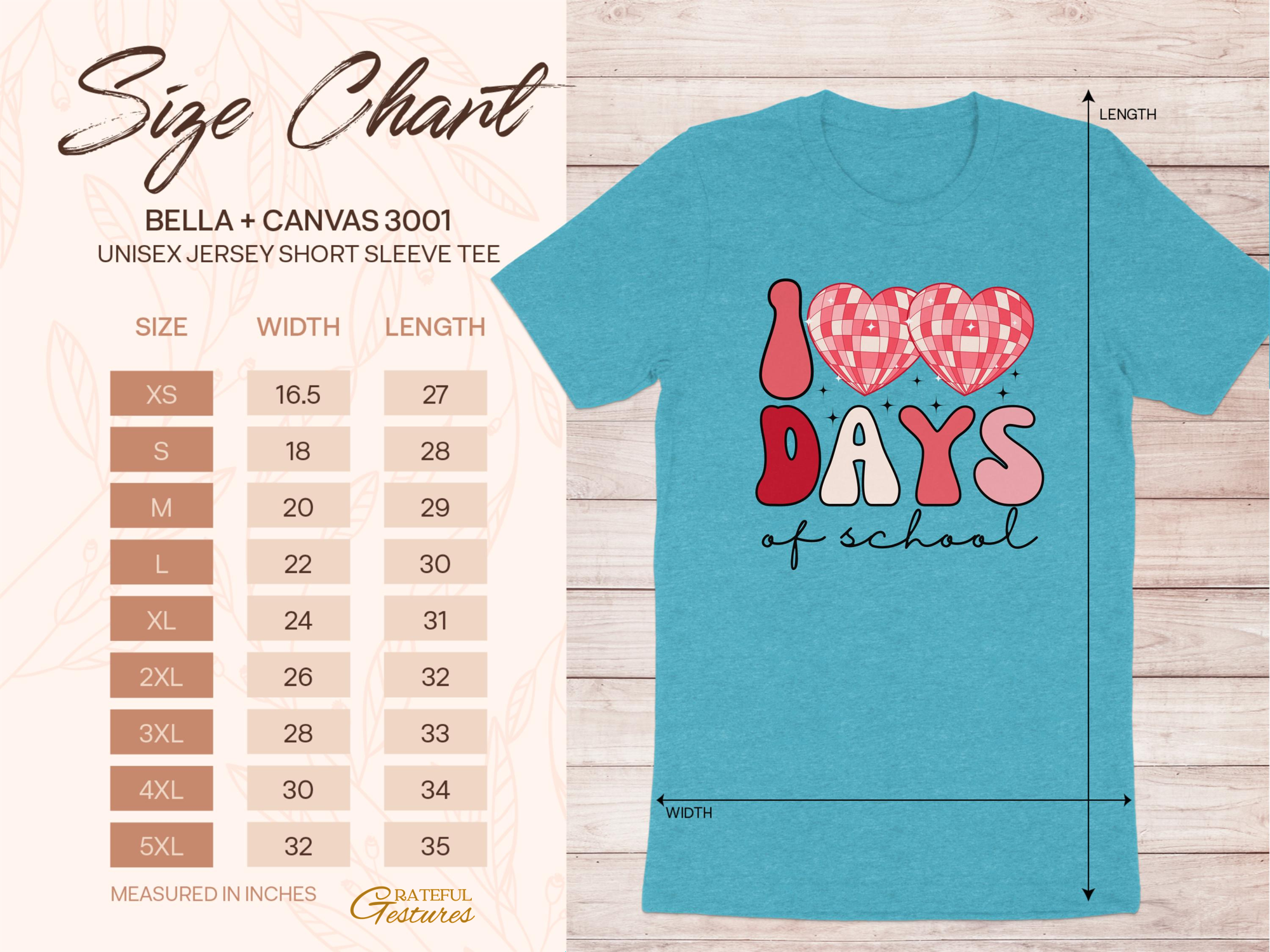 I Love Days of School Graphic Tee product type
