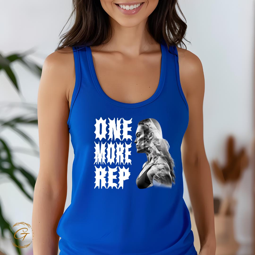 One More Rep Motivational Tank Top