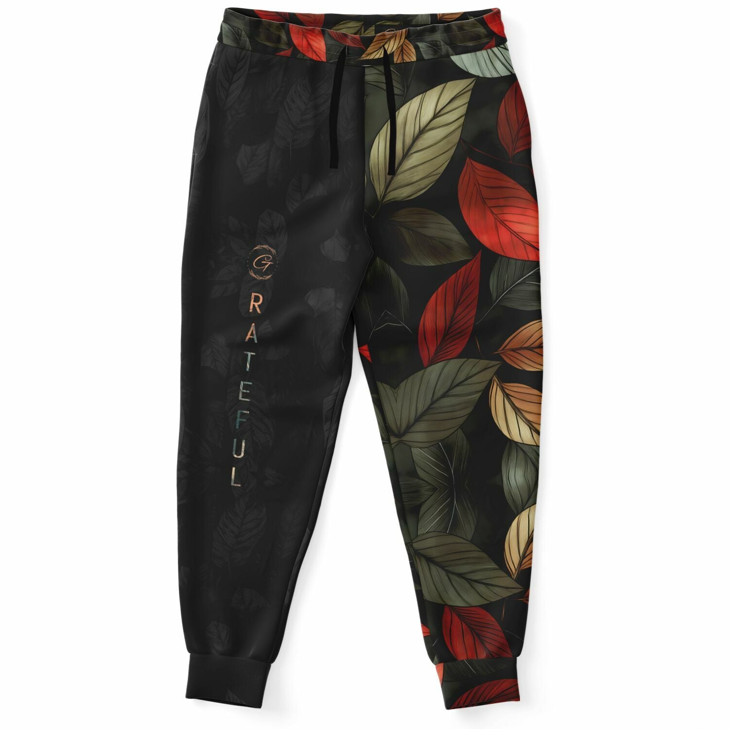 Autumn Leaves Joggers – Botanical Aesthetic Sweatpants