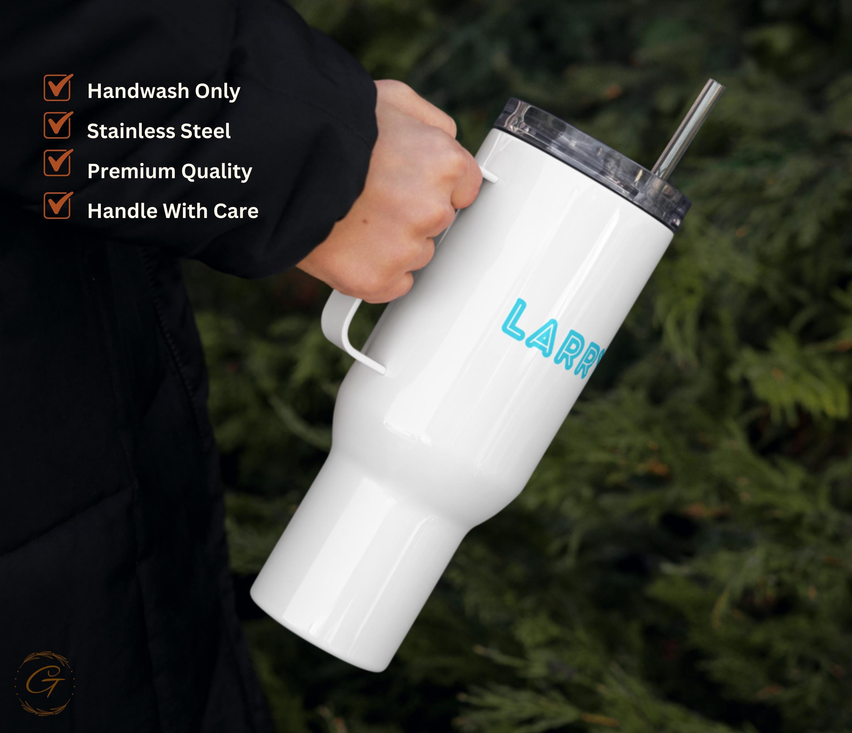 90’s Dad Travel Mug with Handle Retro Coffee Tumblers