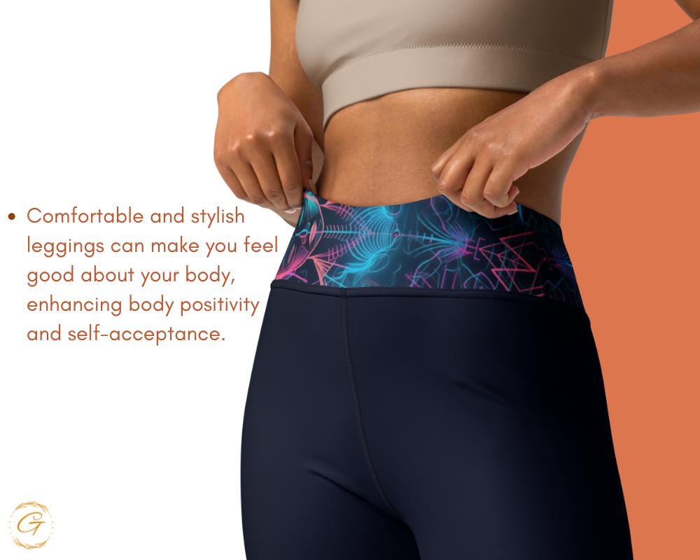 Neon Lines AOP Design Yoga Shorts and Leggings, Comfy High Quality Activewear Perfect for Workouts Yoga and Everyday Stretchy Fabric Apparel