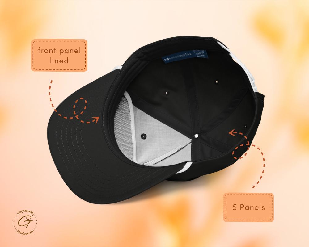 G Embroidered Grateful Gesture Golf Rope Cap