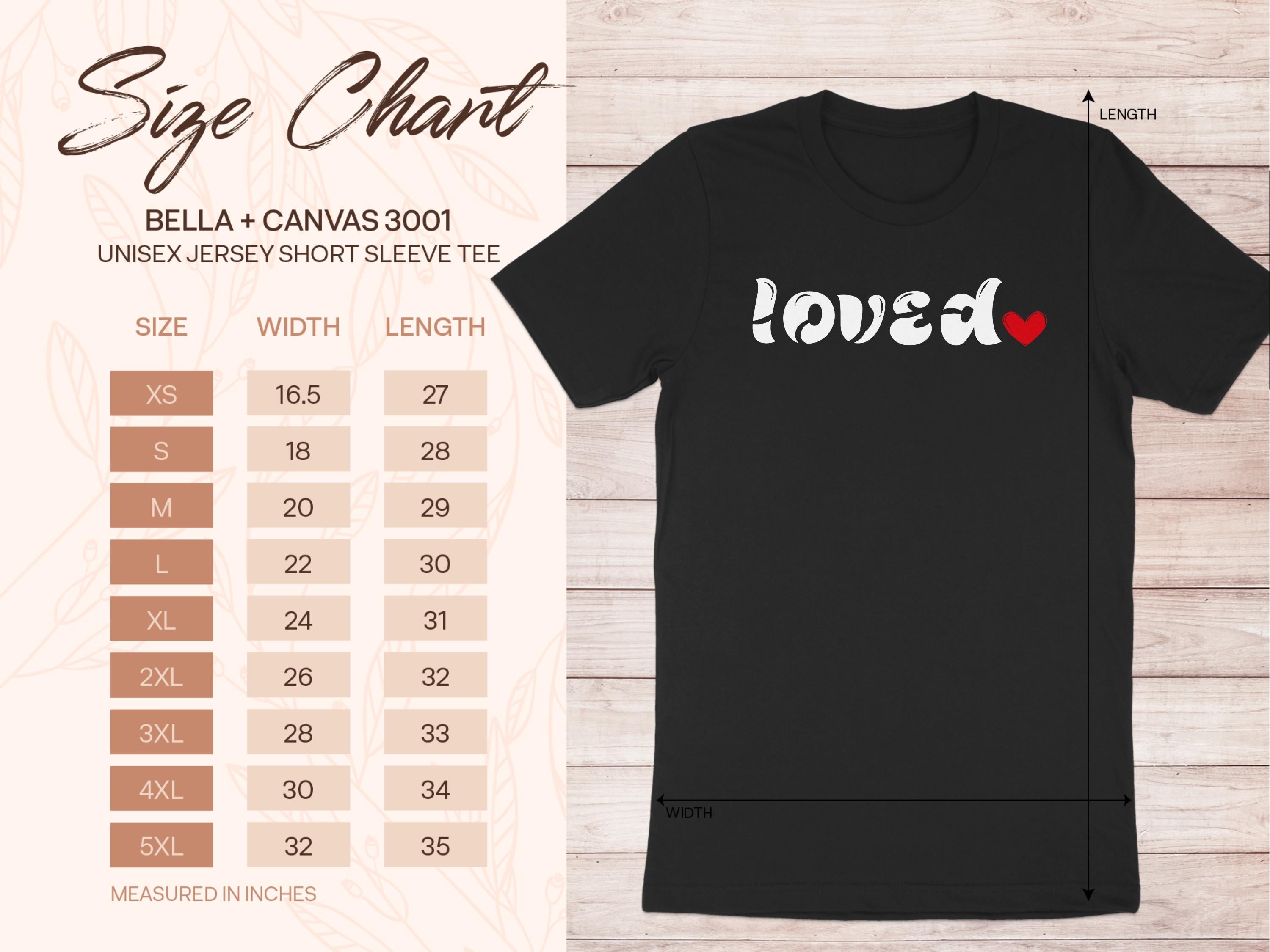 Loved Heart Unisex Jersey Short Sleeve Tee product
