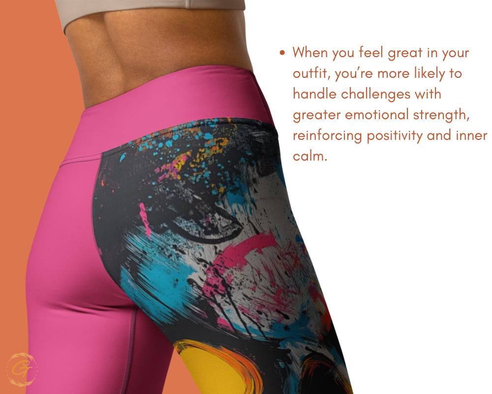 Ghoul AOP Yoga Leggings and Shorts, Stylish Activewear for Women, High-Stretch Comfortable Perfect for Yoga Fitness For Everyday Casual Wear