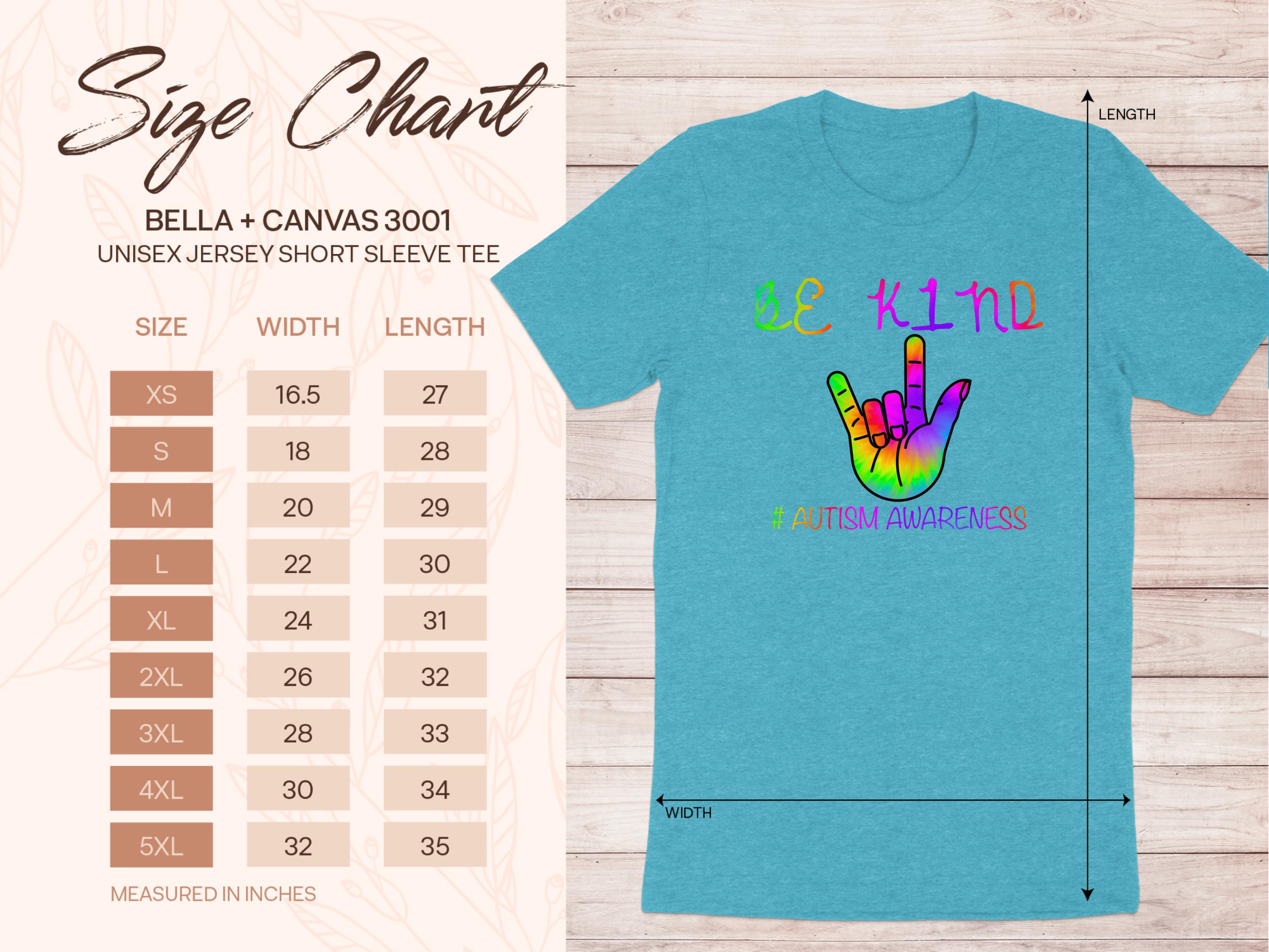 Be Kind Autism Awareness Unisex Jersey Short Sleeve product
