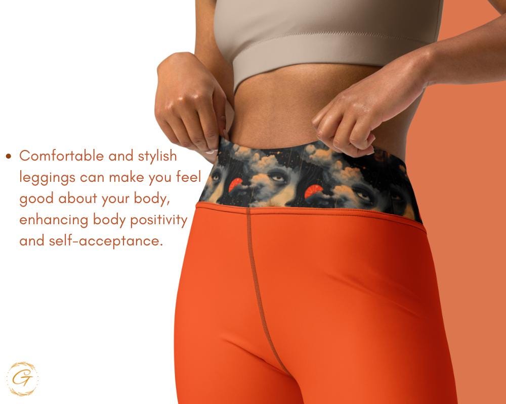 Quantum Clouds AOP Yoga Leggings and Shorts, Stylish Activewear for Women, High-Stretch Comfortable Perfect for Yoga Fitness and Casual Wear