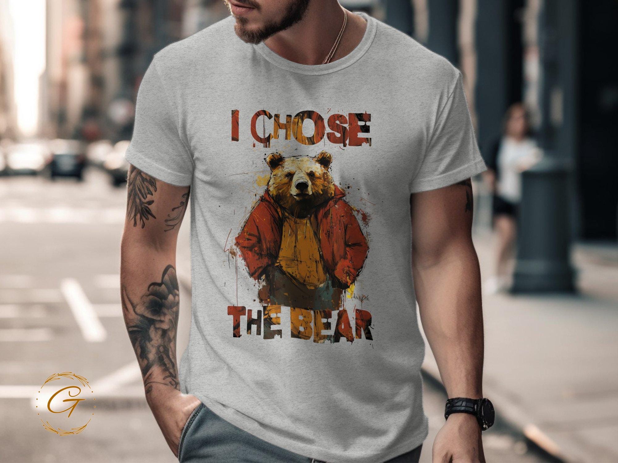 I Chose The Bear Graphic Tee
