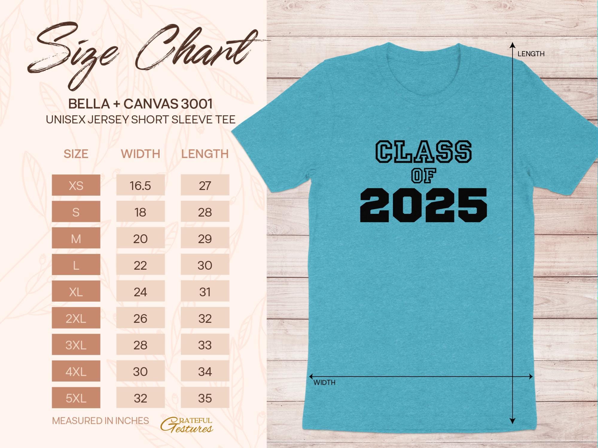 Class of 2025 Tee Graduation T-Shirt