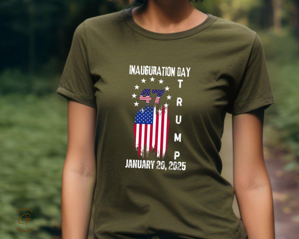 Inauguration Day 2025 Shirt, Trump 47 President Tee