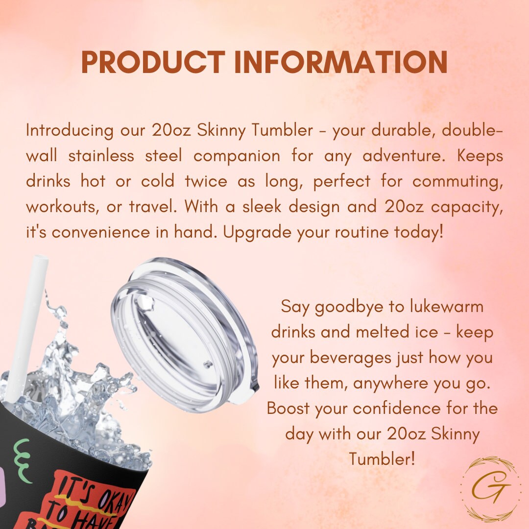 Mental Health Matters Tumbler 20oz