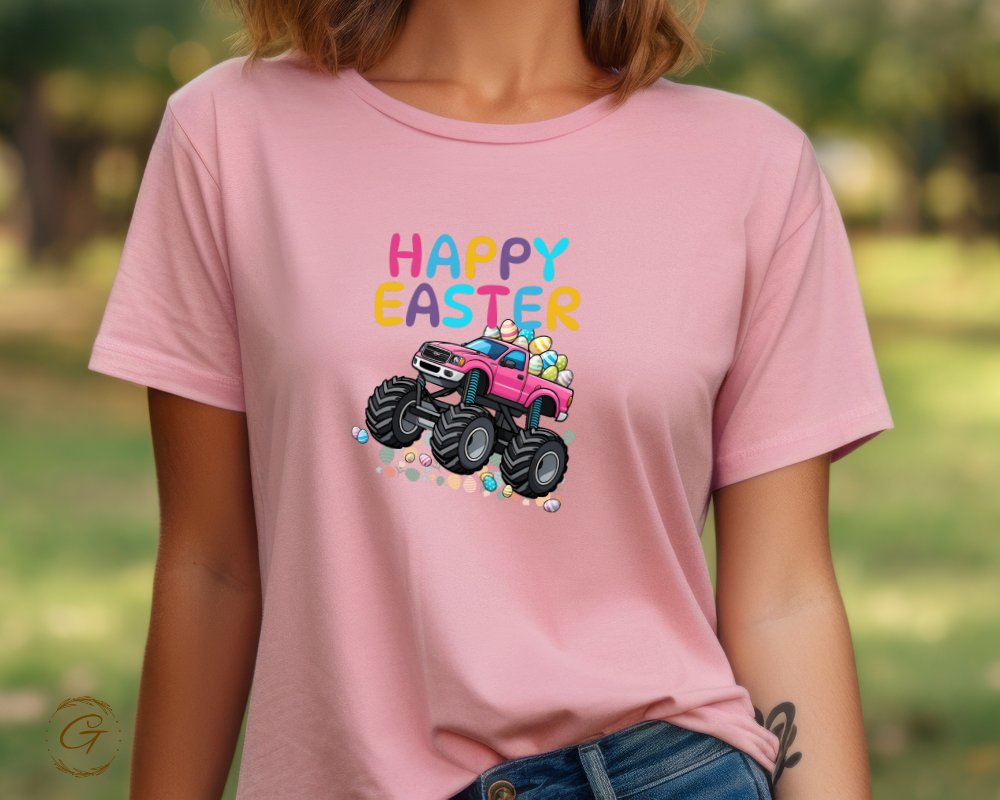 Happy Easter Monster Truck Graphic Tee product