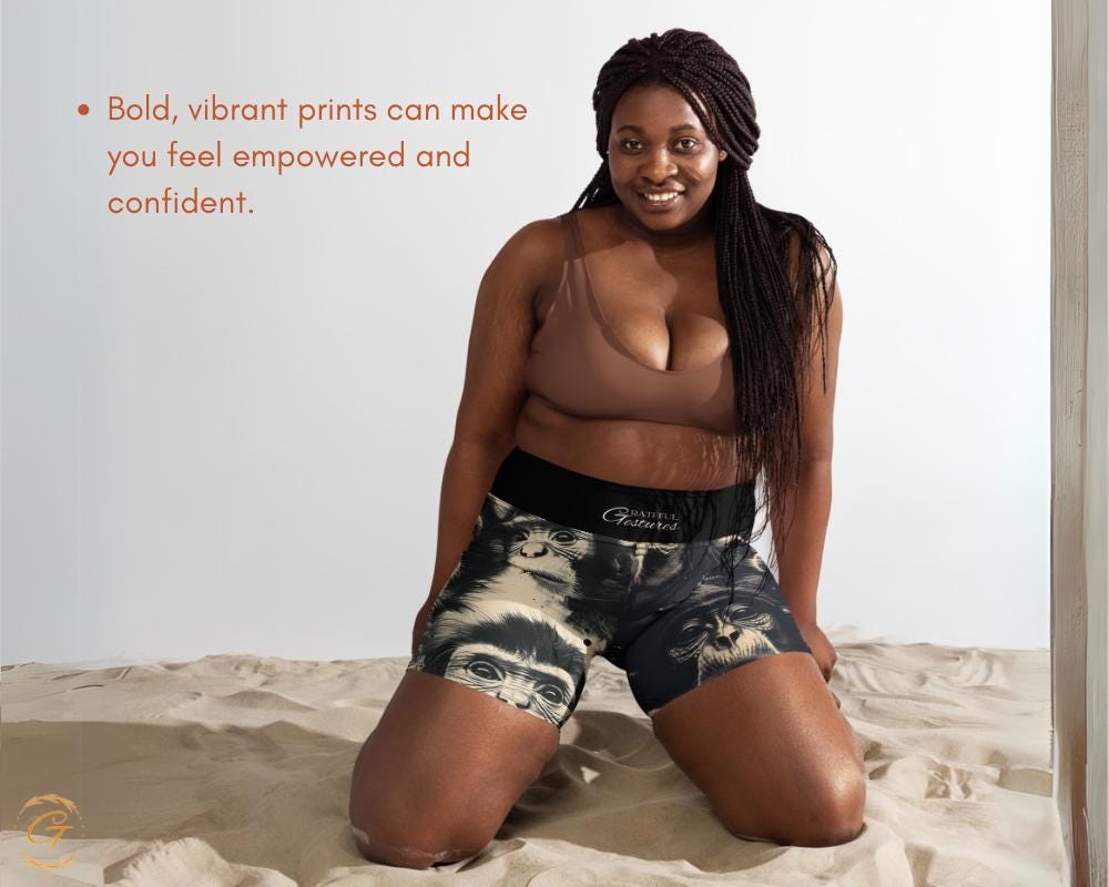 Custom AOP Yoga Leggings and Shorts with Monkey Design - Unique Animal Print Activewear for Women - Choose Your Style Yoga Pant, Yoga Outfit