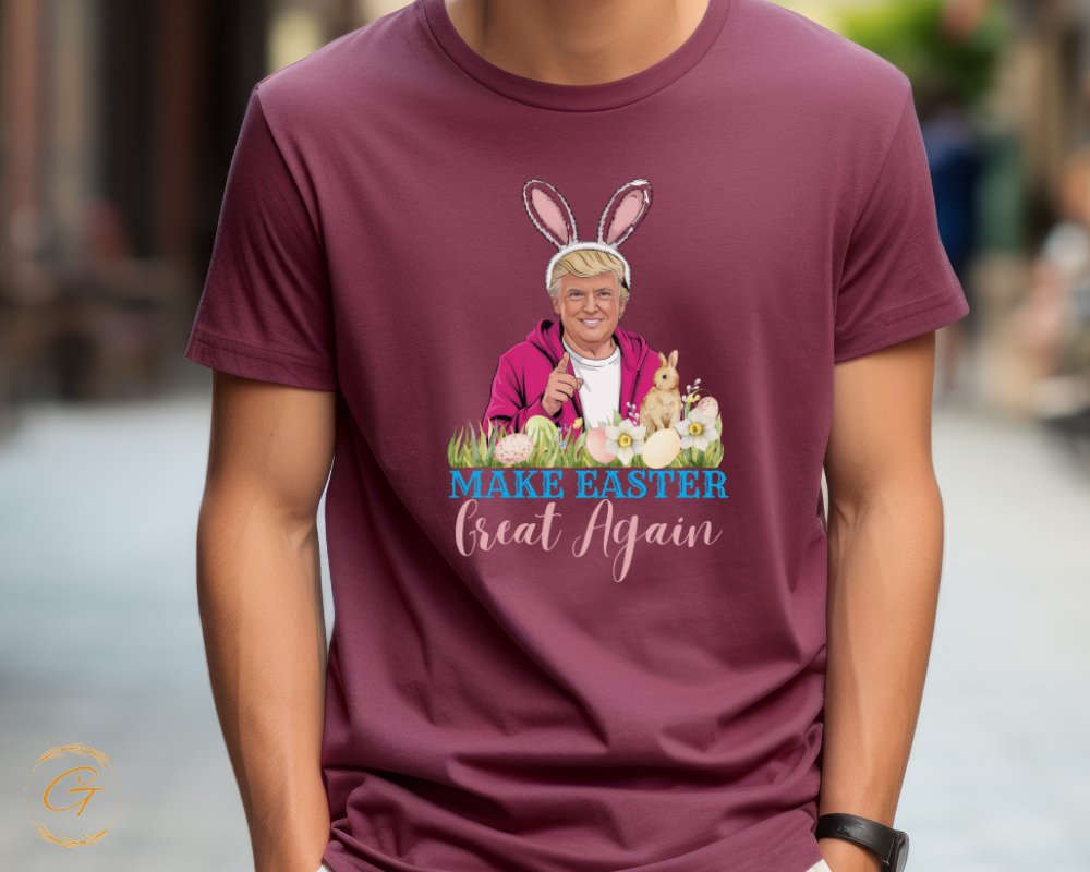 Make Easter Great Again rabbit ears themed product