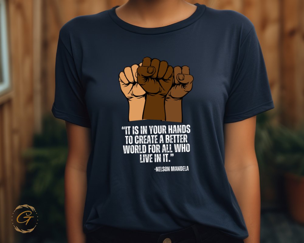 Create a Better World Inspirational T-shirt product