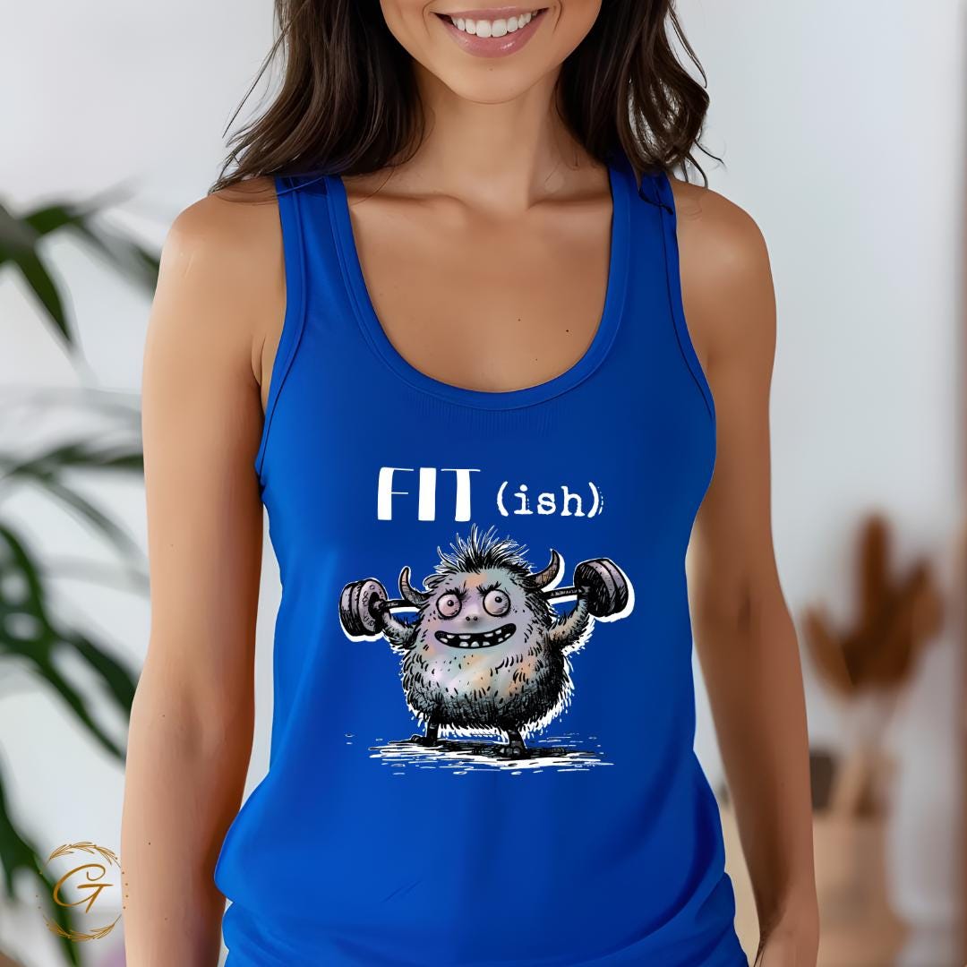 Fit (ish) Funny Monster Tank Top