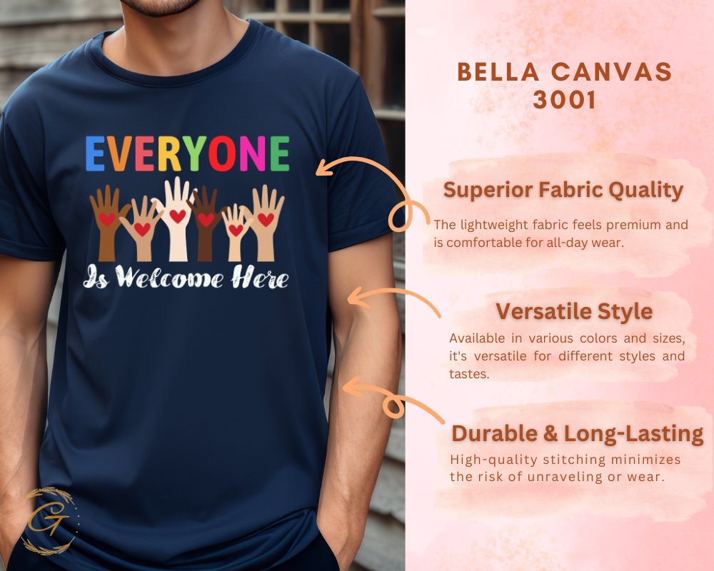 Everyone Is Welcome Here T-shirt product type