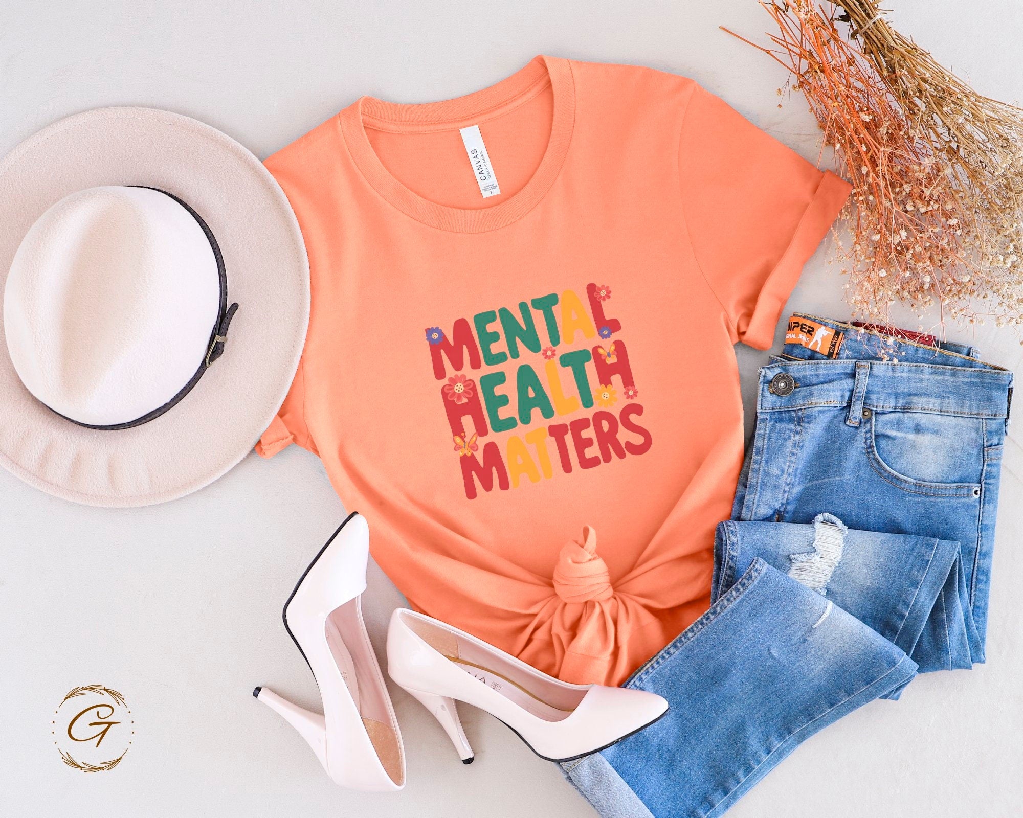 Mental Health Matters T-Shirt – Inspirational Self-Care Tee