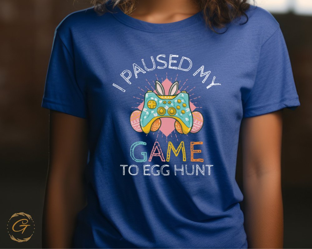 I Paused My Game to Egg Hunt Graphic Tee product