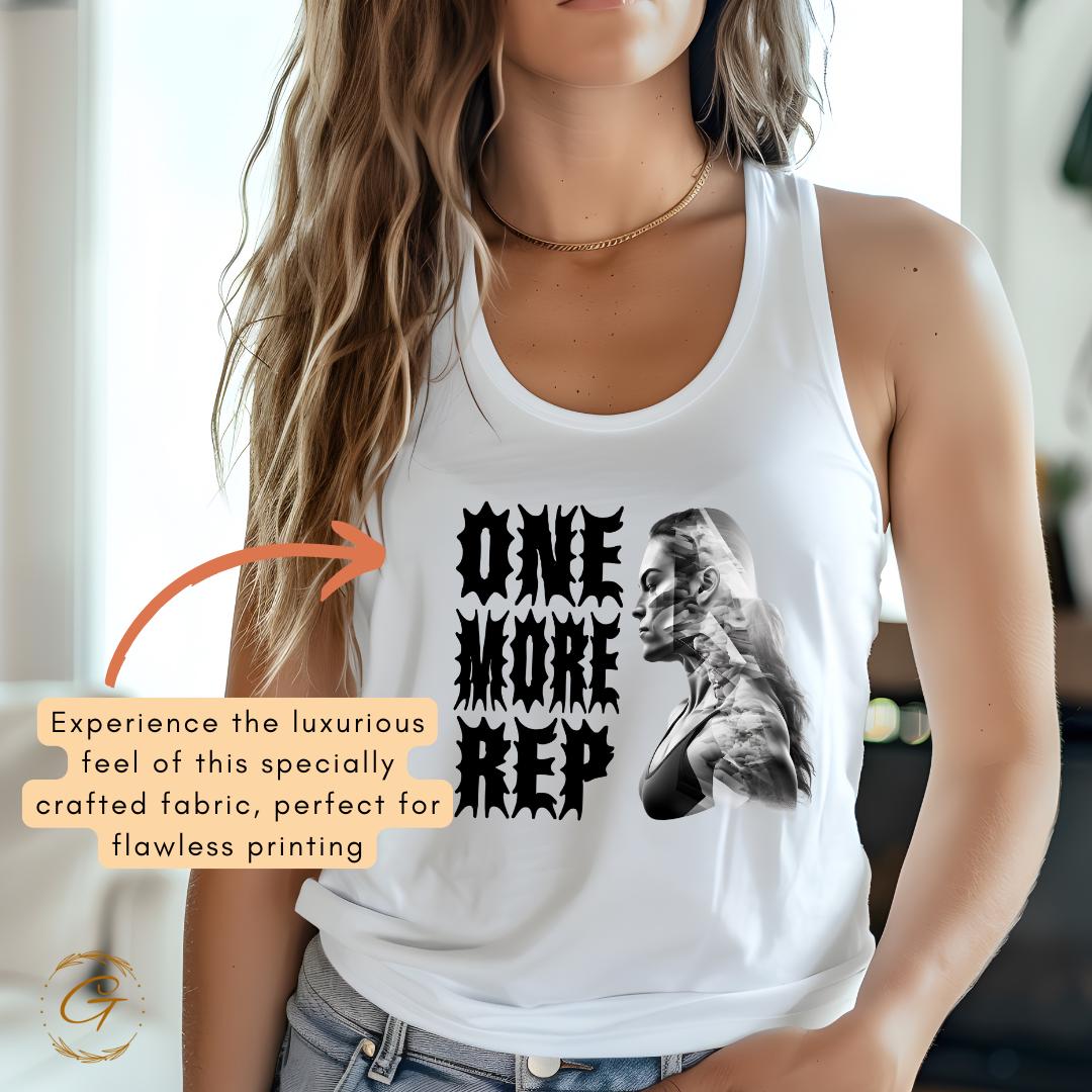 One More Rep Motivational Tank Top