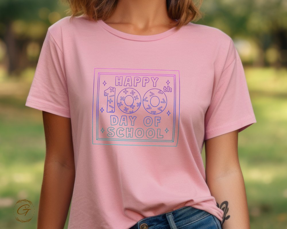 Happy 100th Day Of School Celebration Shirt product
