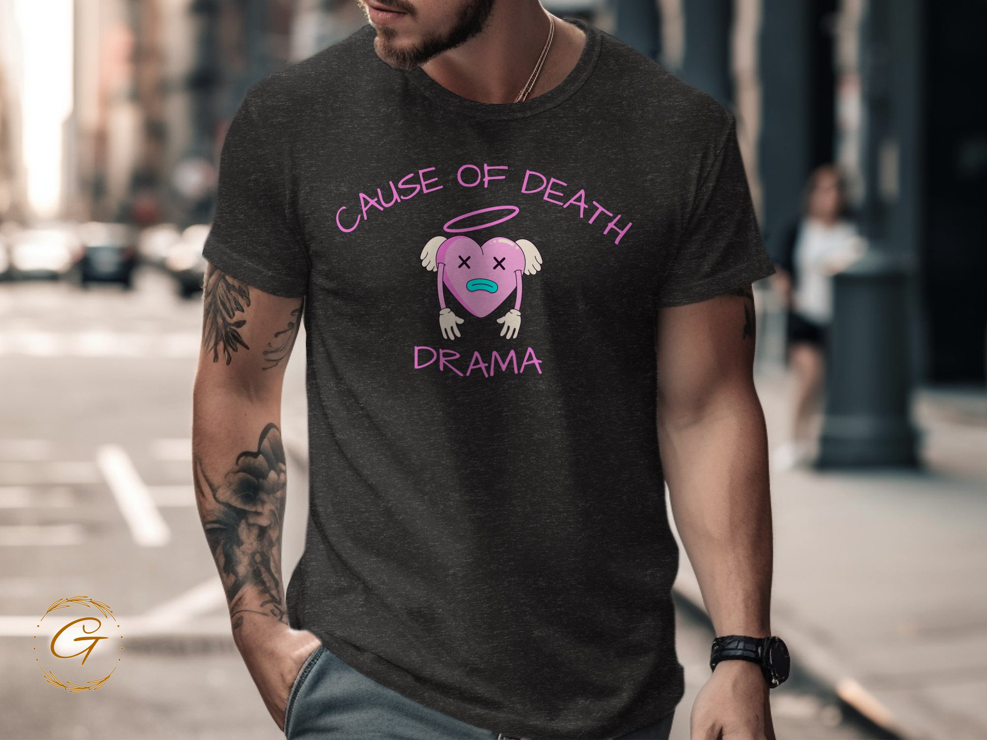Cause Of Death Drama Graphic Tee product