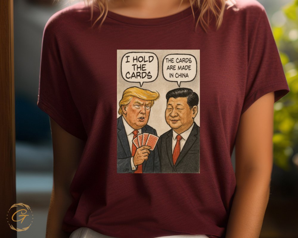 I Hold The Cards The Cards Are Made In China product type
