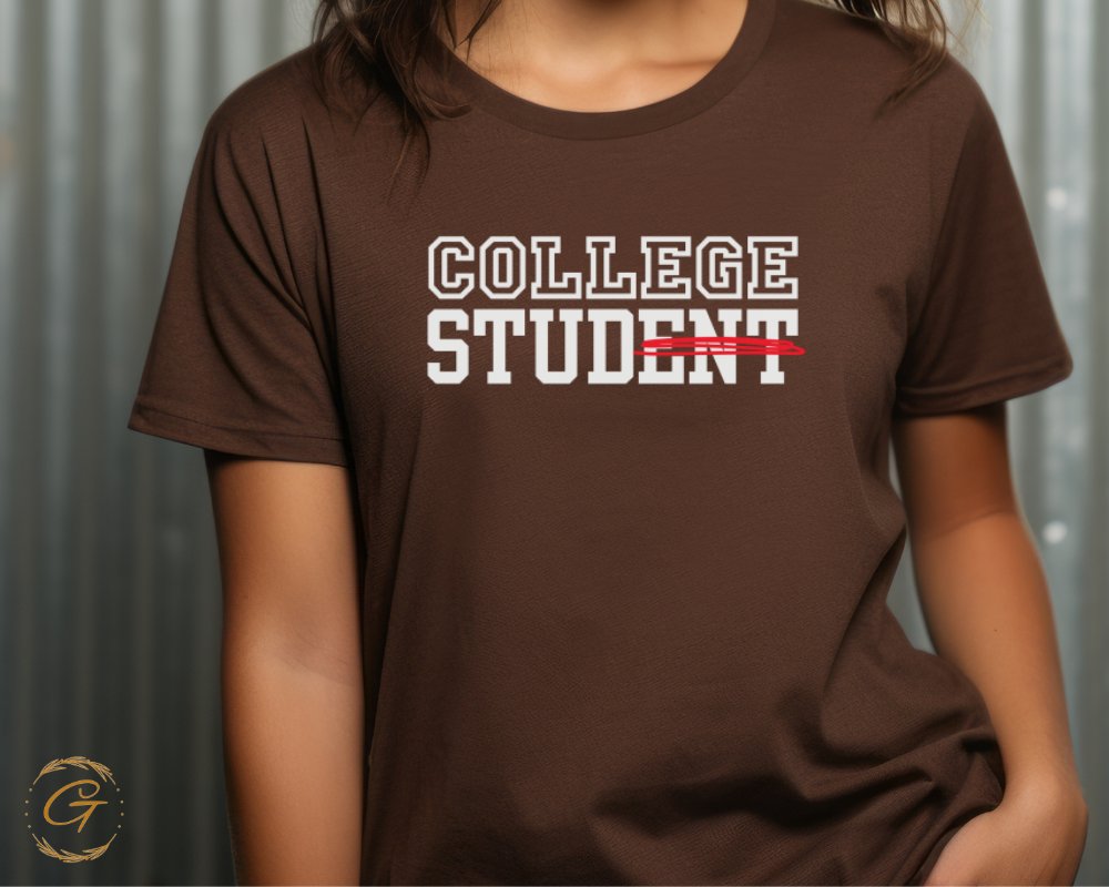 Funny College Student Shirt Unisex Tee product