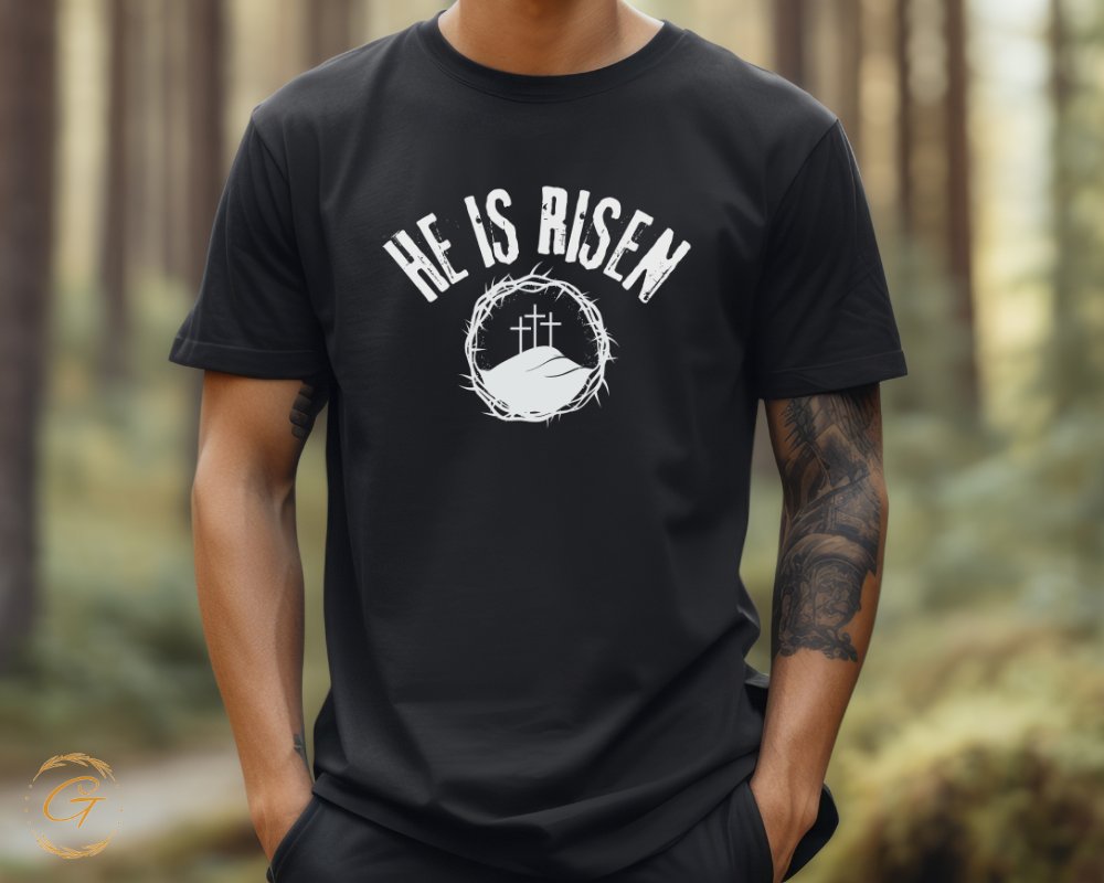 He Is Risen Easter Religious Inspirational Shirt product