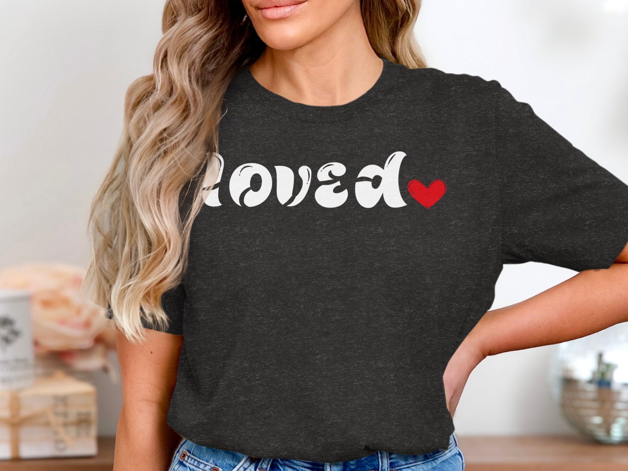 Loved Graphic T-Shirt Casual Styled Fashion Product