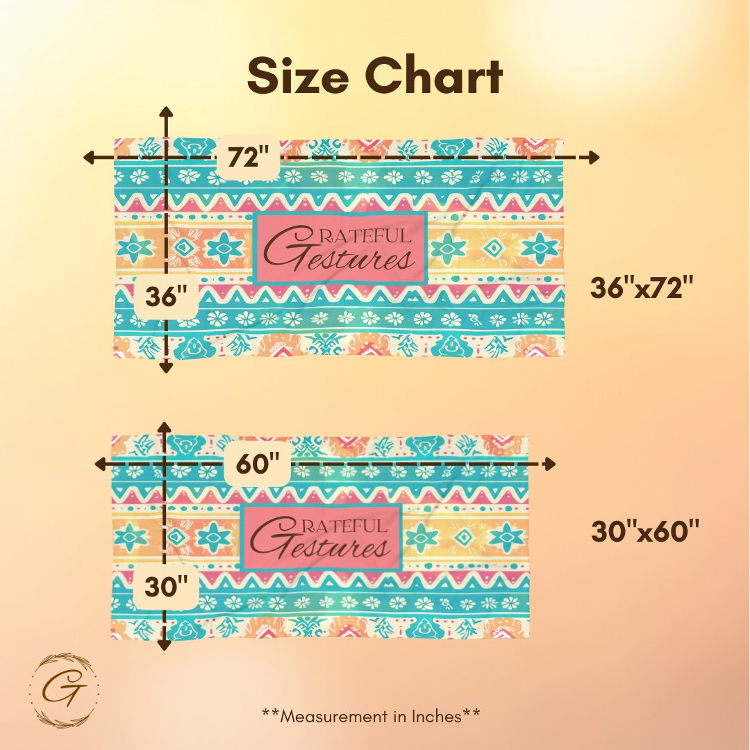 Bohemian Mint Beach Towel