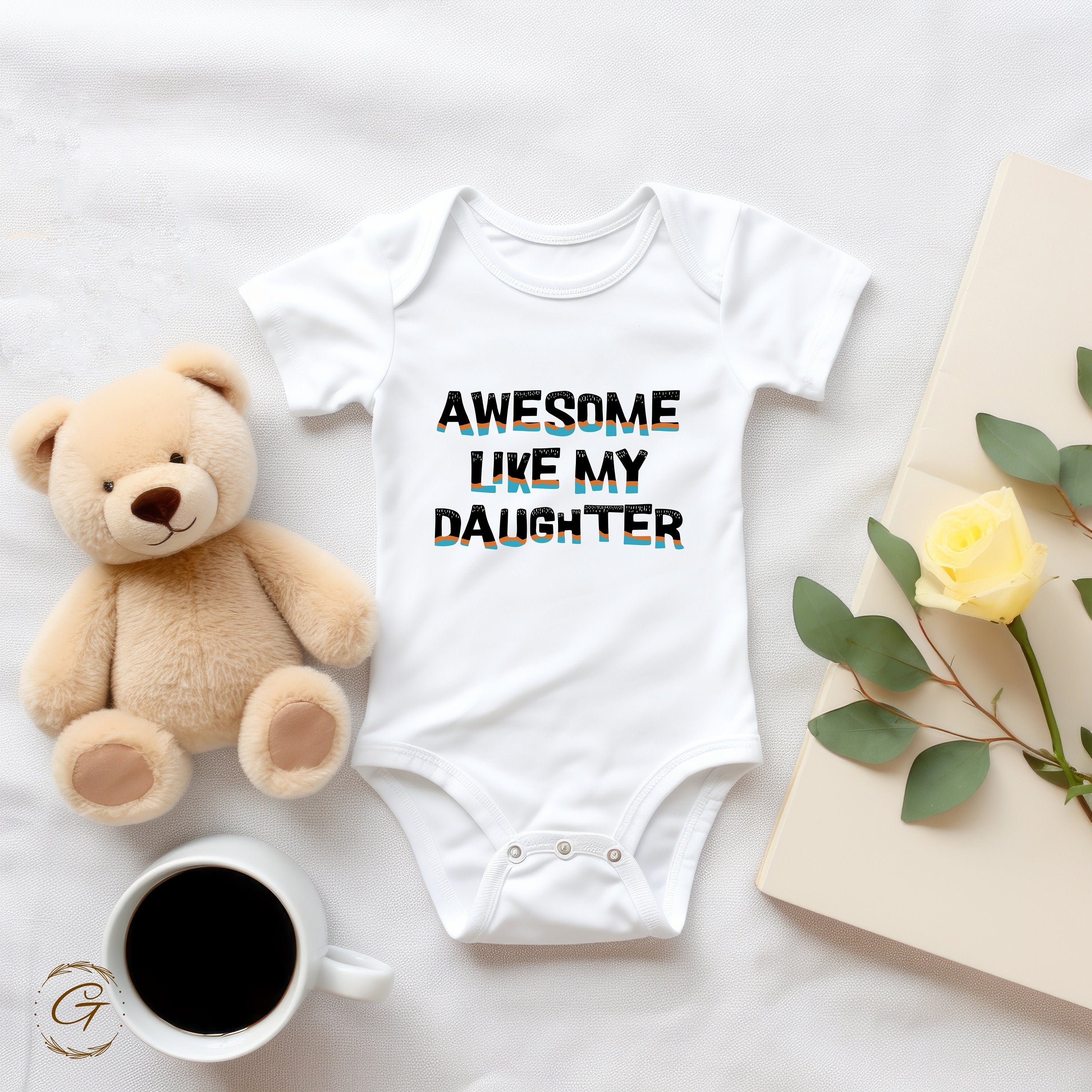Awesome Like My Daughter T-Shirt, Gift For Parents, Family Matching Tee