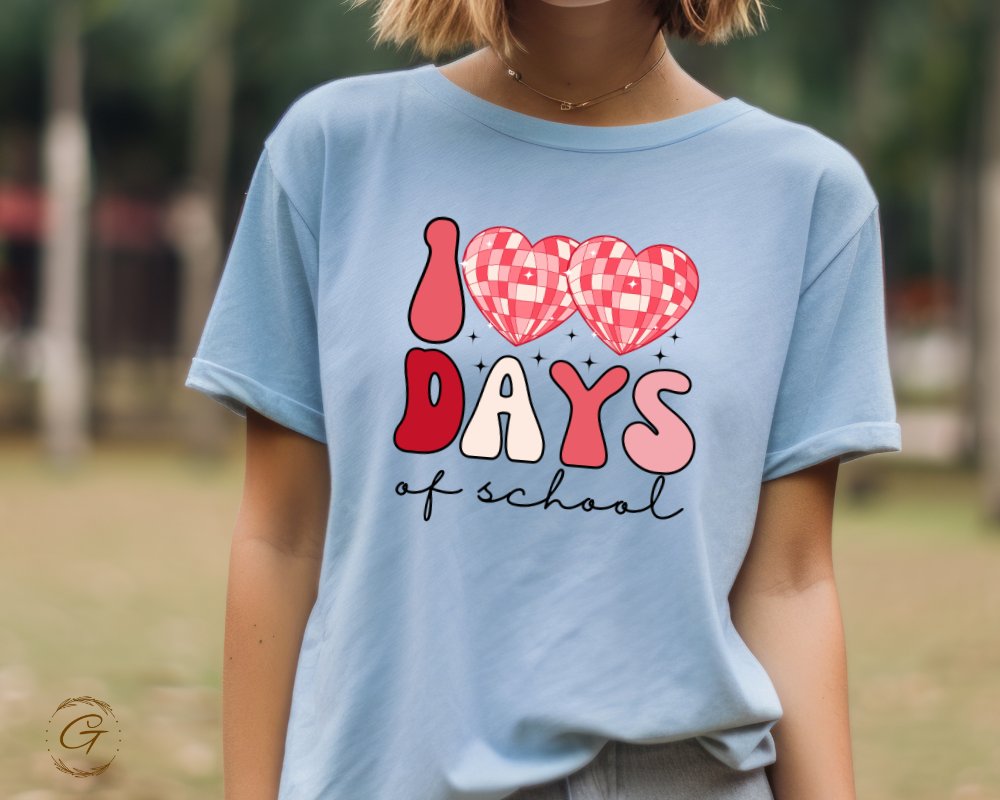 I Love Days of School Graphic Tee product type