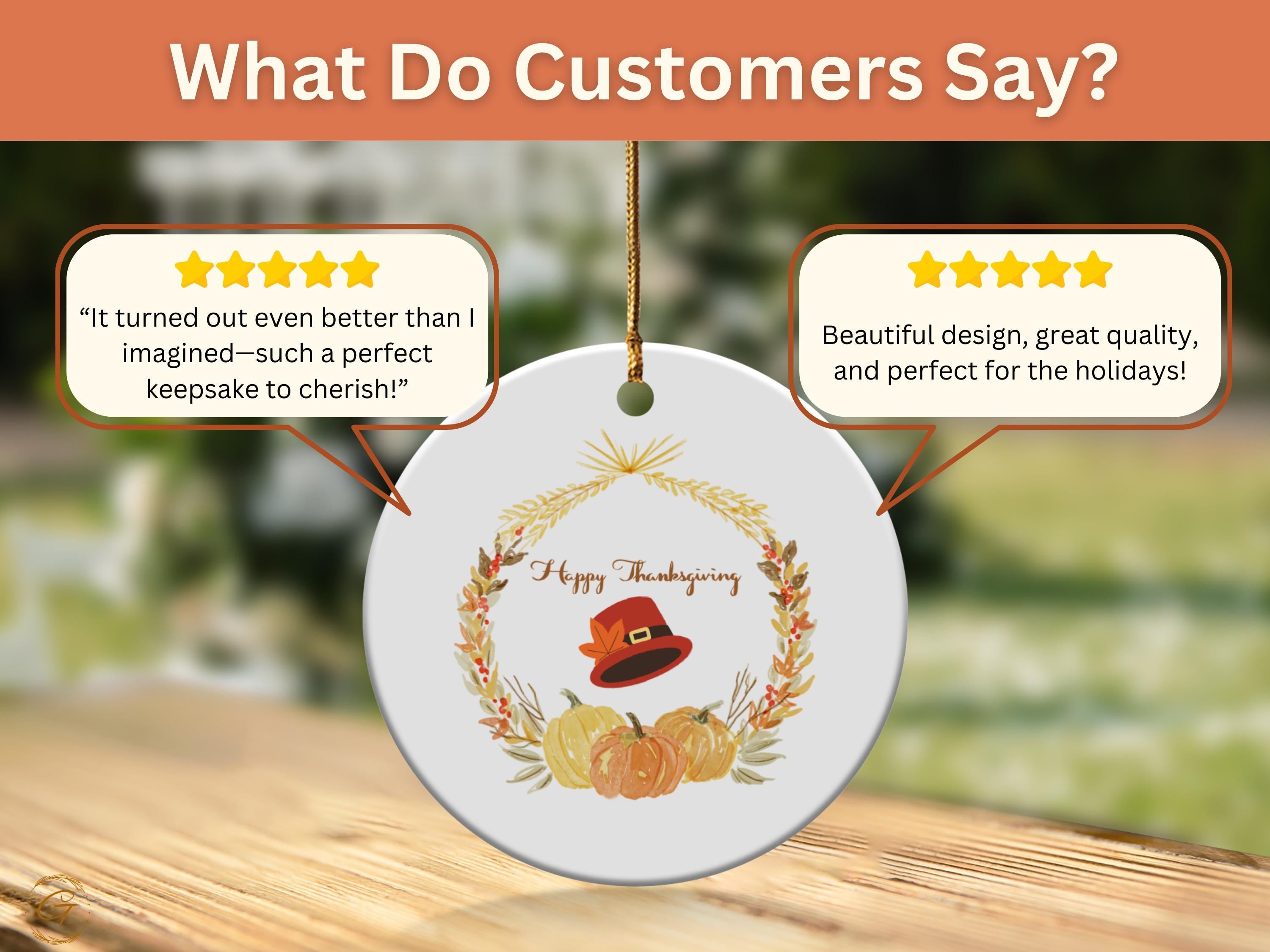 Family Thanksgiving Ornament, Fall Harvest Holiday Keepsakes, Pumpkin Wreath Decors, Autumn Thanksgiving Ornaments, Thanksgiving Home Accent