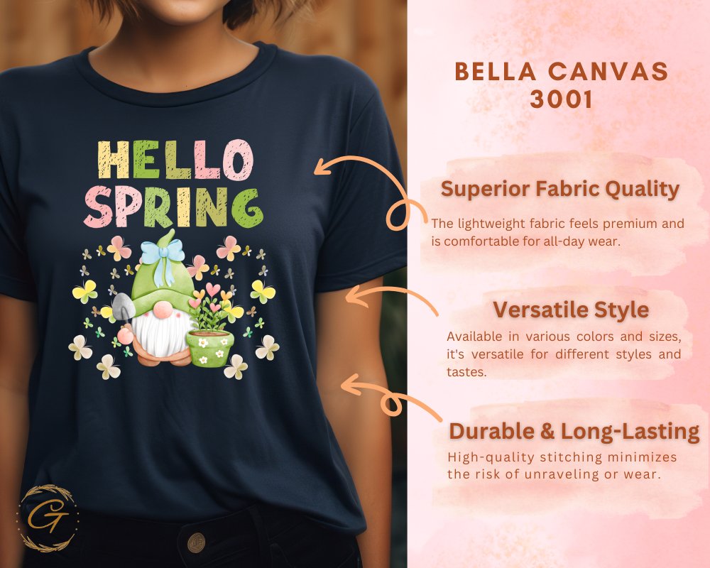 Hello Spring Graphic Tee Perfect for Every Occasion product type