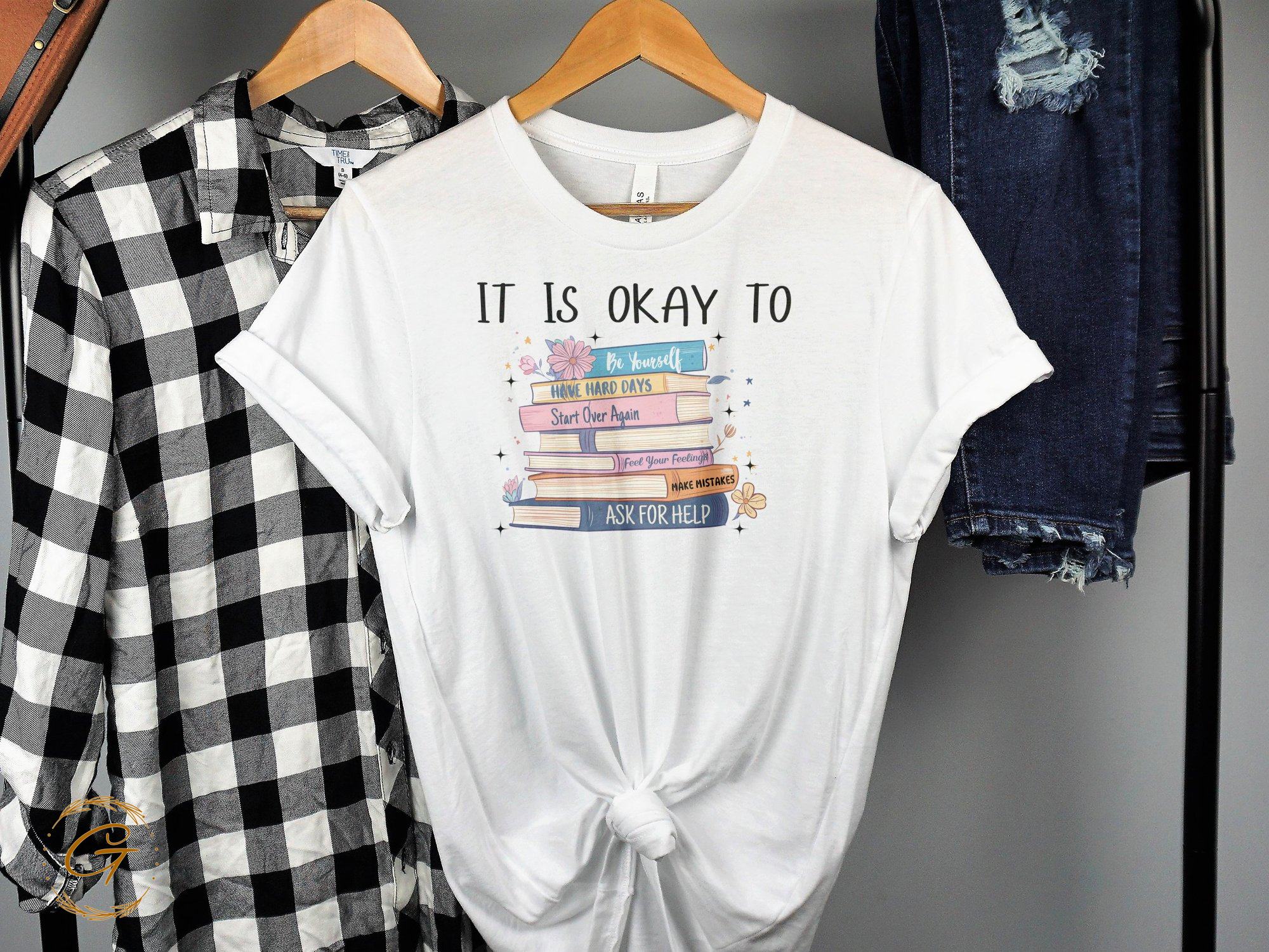 It Is Okay To Be Kind Inspirational Graphic Tee product type