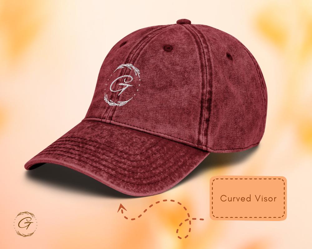 Grateful Gestures G Cap Retro Cotton Twill