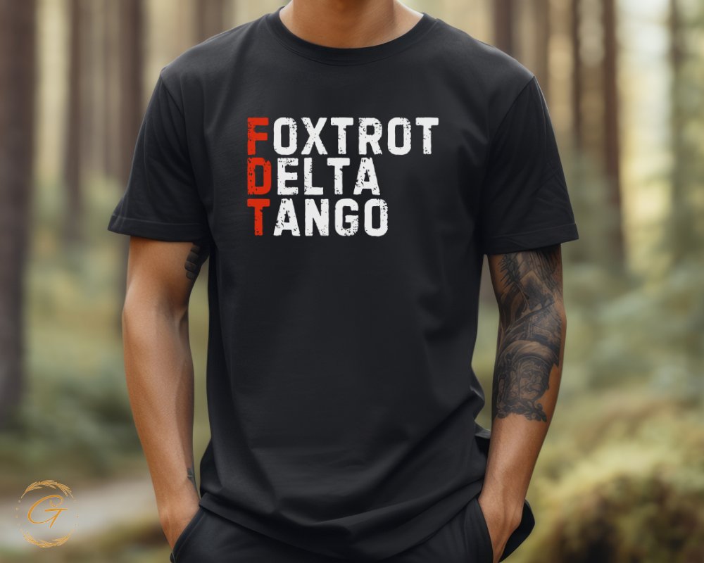 Foxtrot Delta Tango FDT Graphic Statement T-shirt product