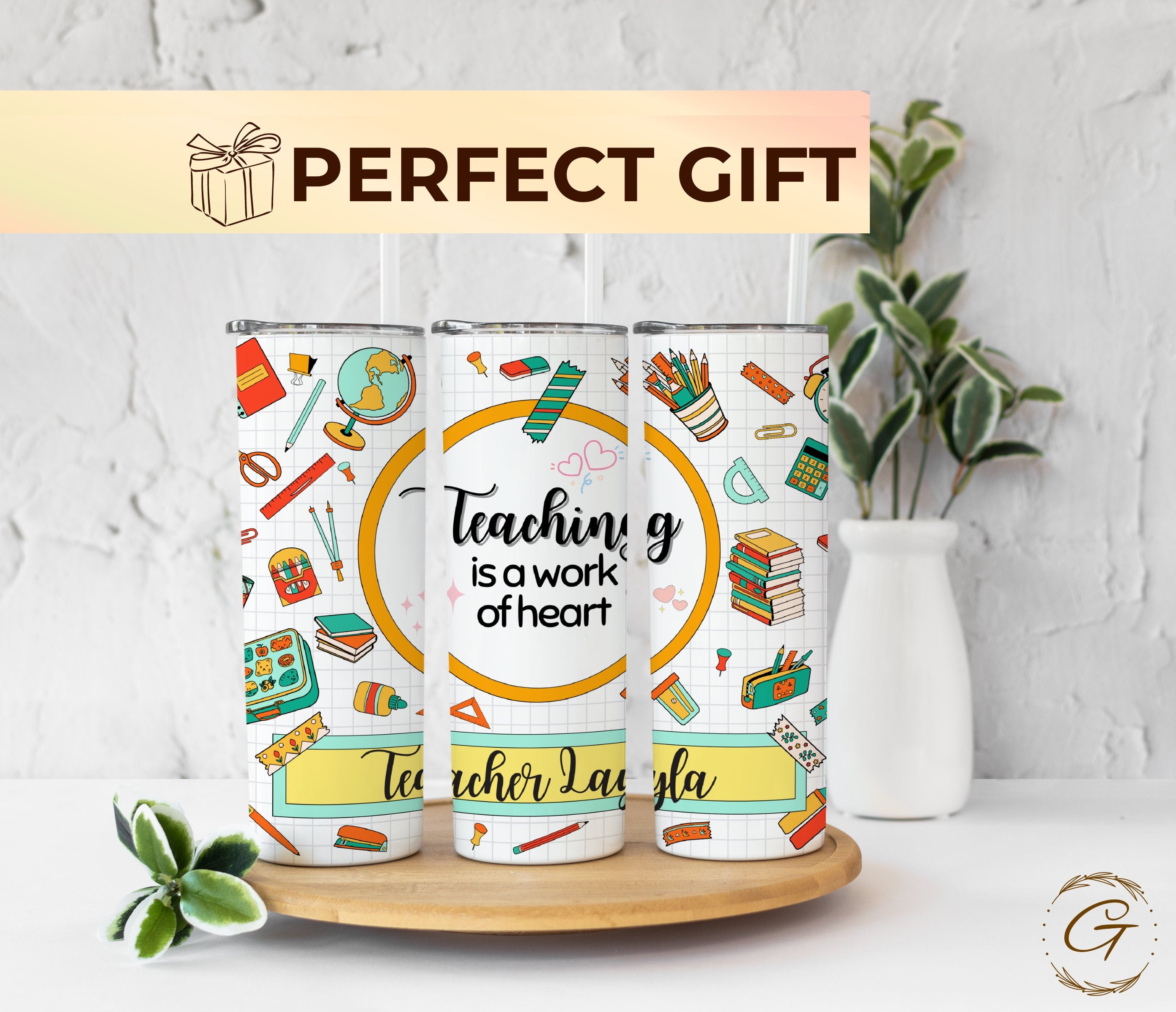 Heartfelt Quotes Teacher Tumbler