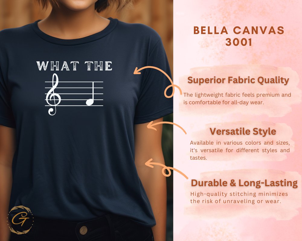 What The Musical Note T-Shirt product type