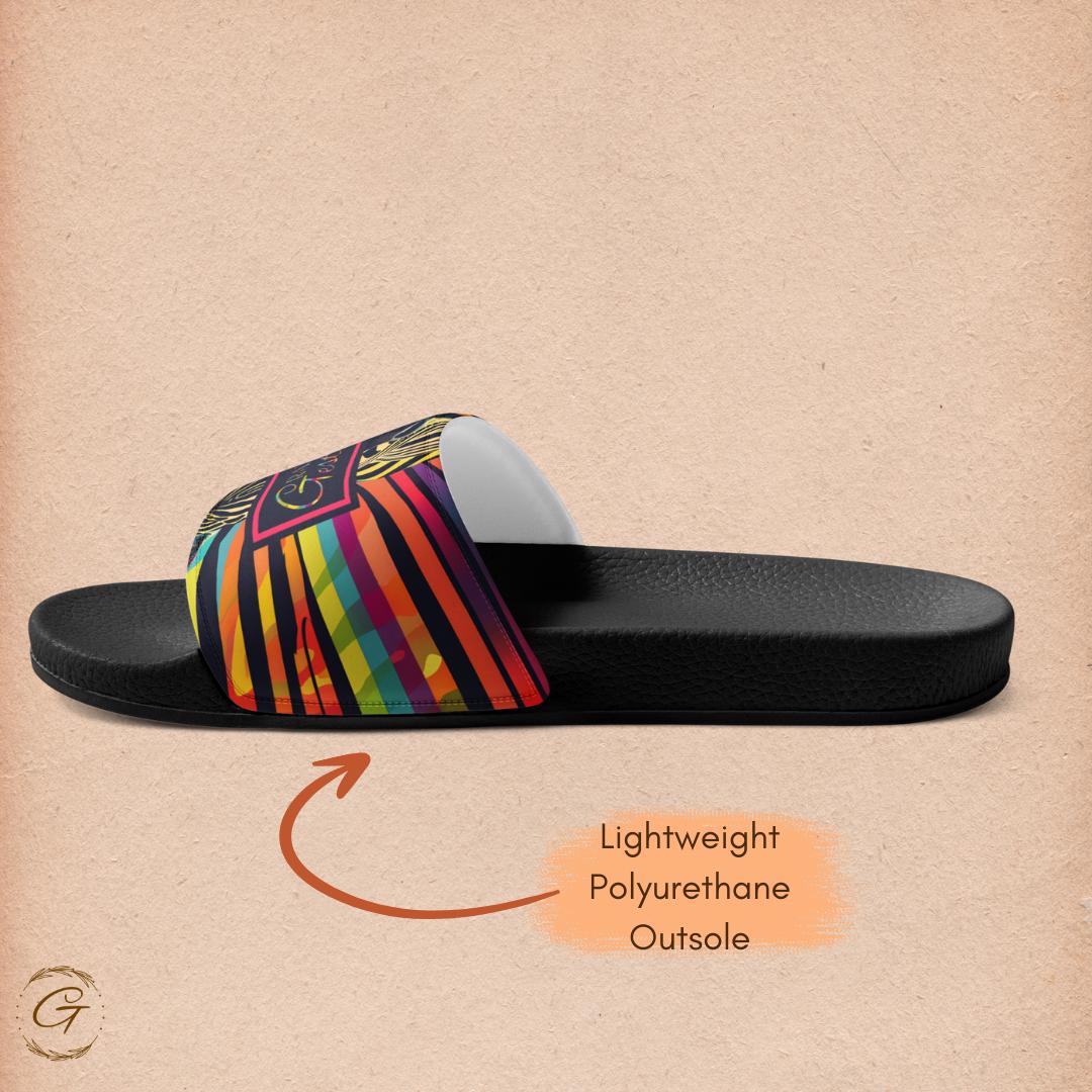 Men’s Retro Safari Slides